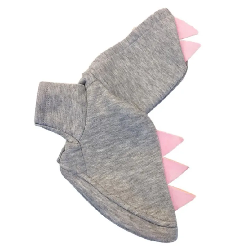 2018 Одежда для собак забавное пальто милая одежда косплея динозавра щенка зимние