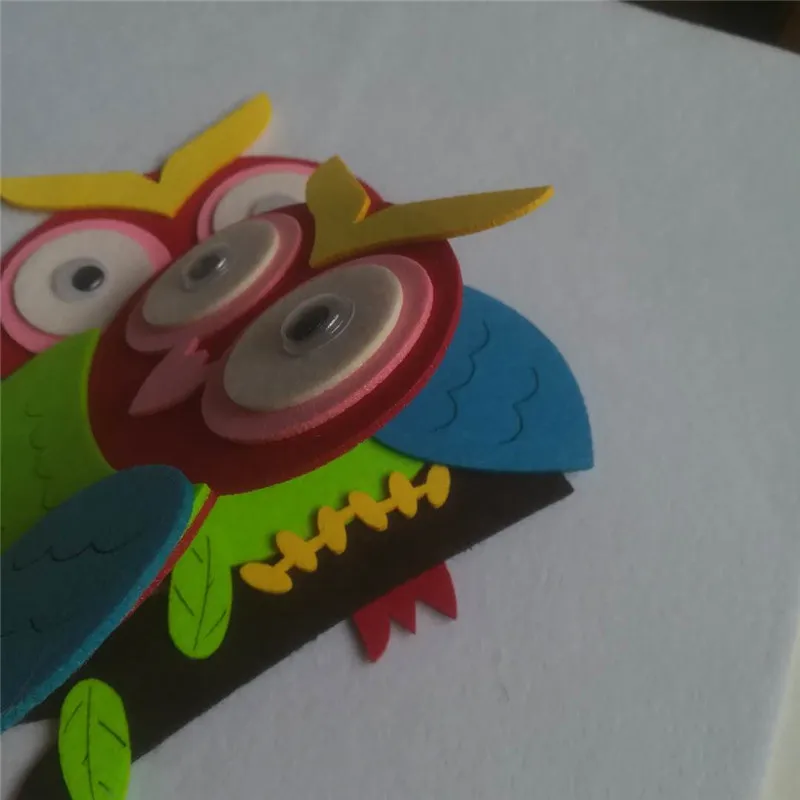 Войлочный Набор для творчества сова детская комната учебные инструменты товары