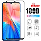 Закаленное защитное стекло для Xiaomi Redmi Note 8 2021 8T 8 Pro 8 1000D, 2 шт.