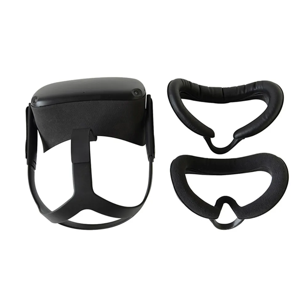 

VR Glasses Mask Cover Pad for Oculus Quest VR Glasses Leather Foam Flannelette Foam Face Mask Cover Pad for Oculus Quest