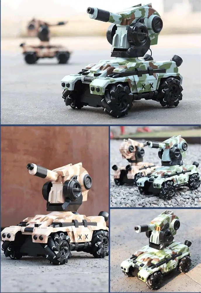 LeadingStar Xiangdijia игрушки 008D 2 4G 4WD электрический RC боевой танк Дрифт автомобили
