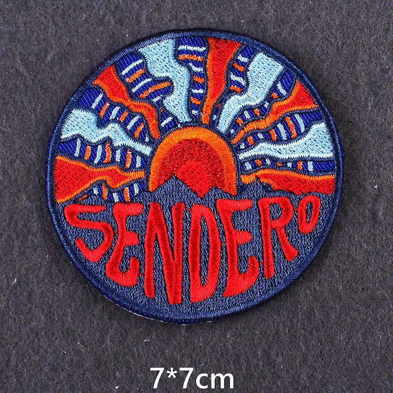 Нашивки сделай сам с изображением гор вышитые нашивки инопланетянина для одежды