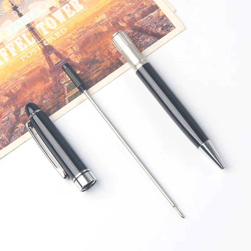 

Shichen A085 Black good quality heavy metal ball point pen 0.7mm&1.0mm nib. for school office business wrinting gift pen