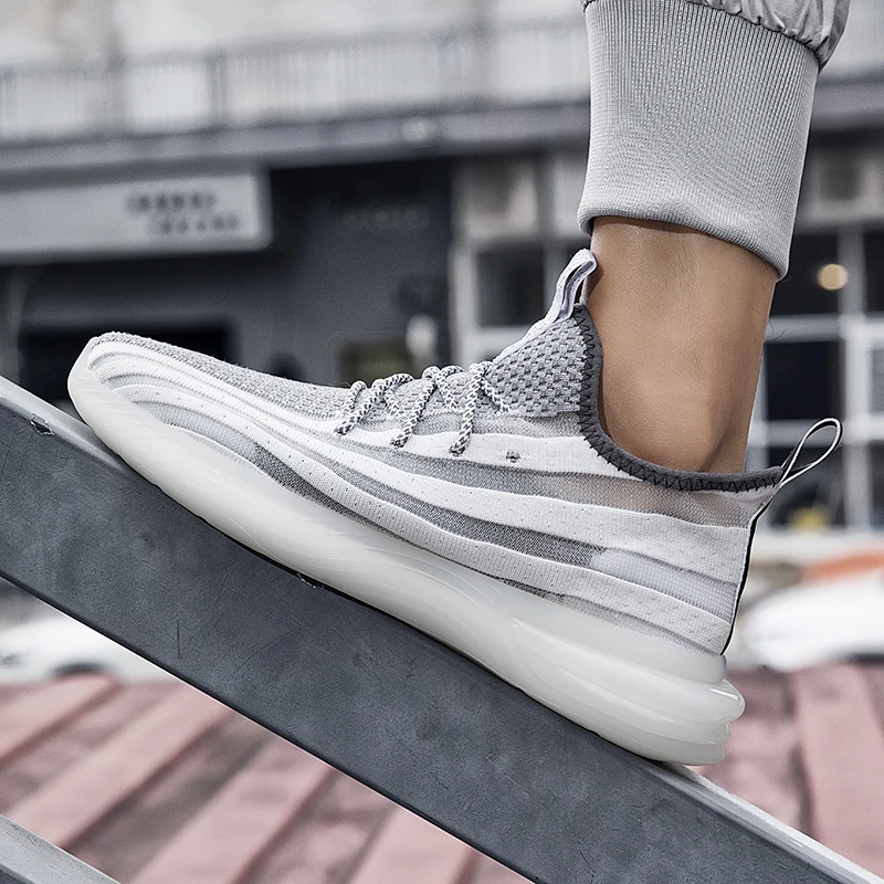 Кроссовки из сетчатого материала для мужчин и женщин Бренд Casul Прогулочная обувь