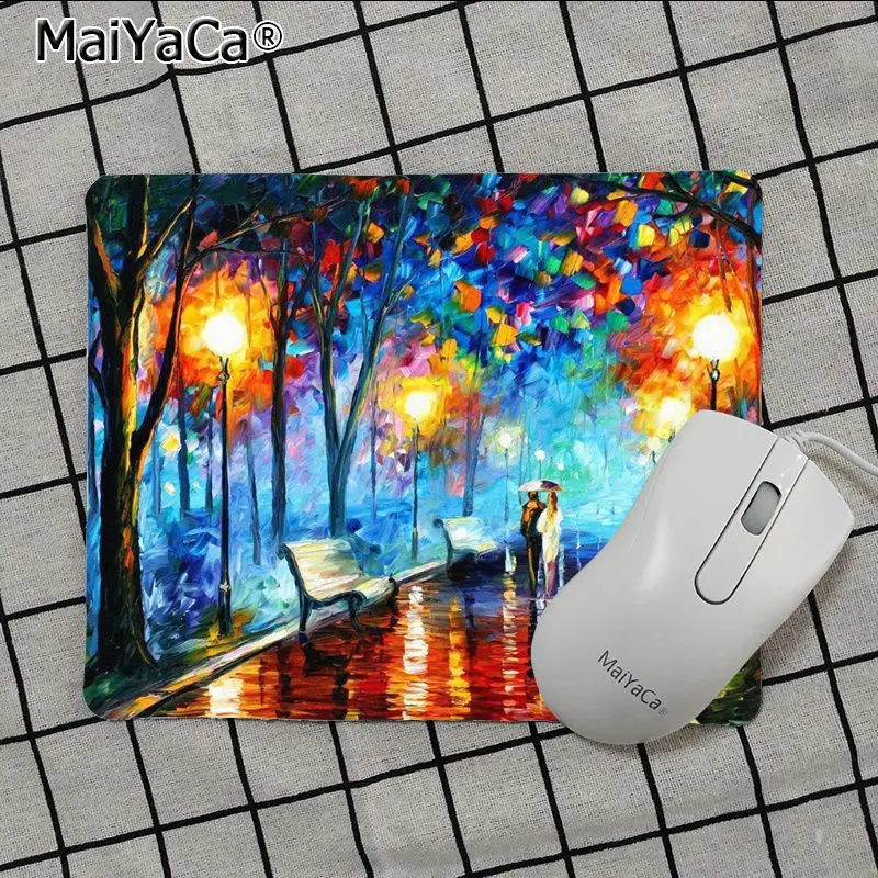

Babaite Top Quality Abstract Art Painting Street Light Comfort Mouse Mat Gaming Mousepad Top Selling Wholesale Gaming Pad mouse