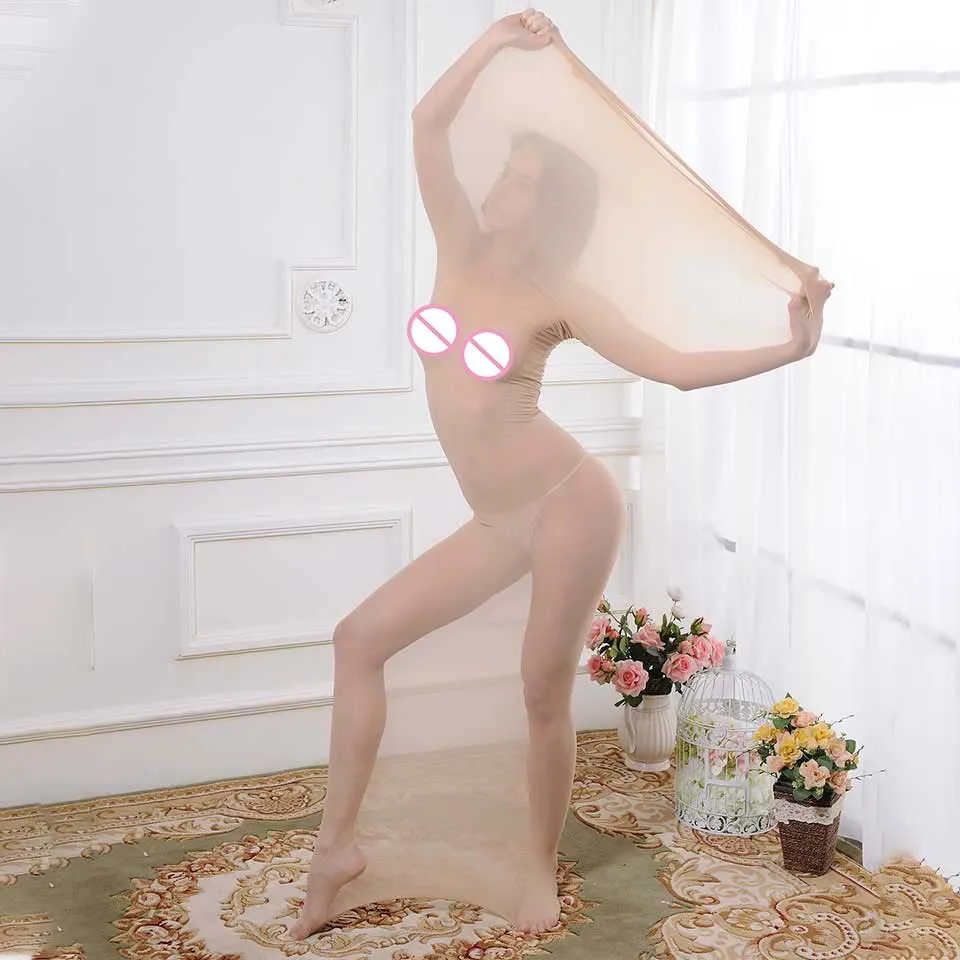 Beige Женская ночная рубашка Porno, чулки для тела, пикантное белье для мужчин, женское мини-платье большого размера с завышенной линией талии, ночное белье, горячее эротическое платье, Сетчатое Прозрачное платье - Цвет: Beige