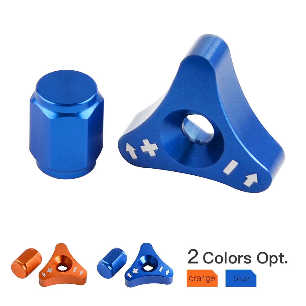 Передний амортизатор рукоятка вилки РЕГУЛИРОВОЧНЫЙ БОЛТ клапан Кепки для KTM SX SXF