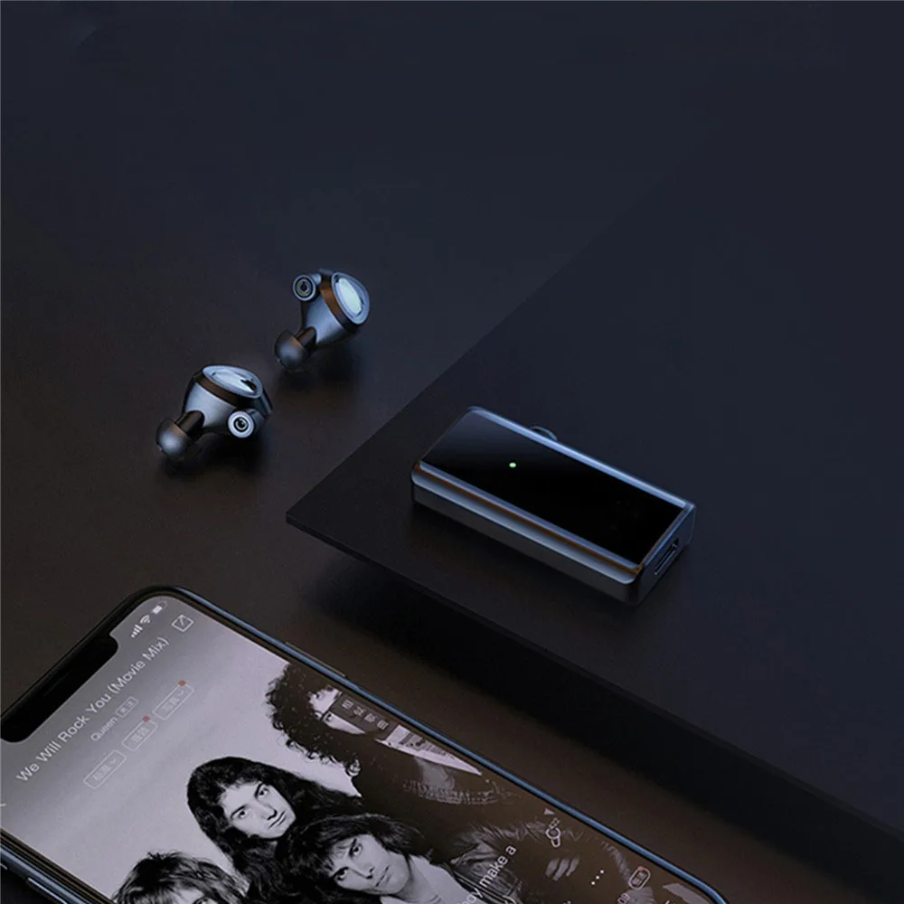 Мини аудио усилитель Hi Res Bluetooth 5 0 цифровой декодирования USB DAC микрофон с