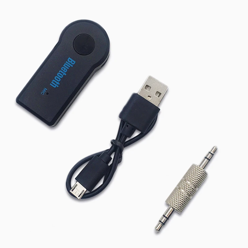 Мини Bluetooth аудио приемник передатчик 3 5 мм разъем громкой связи автомобильный