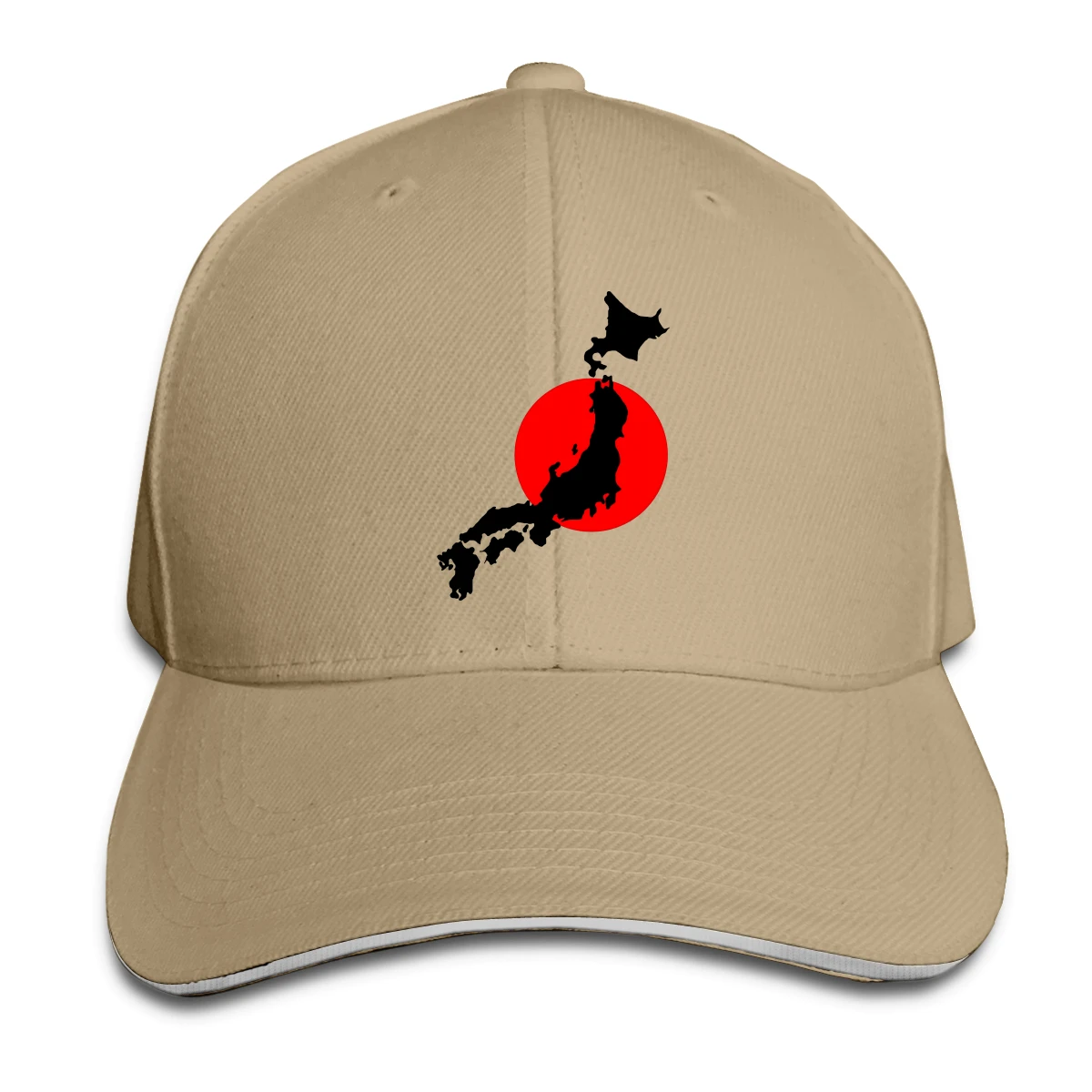 

Japan Map Flag mens woman's Fashionable breathable Trucker Hat