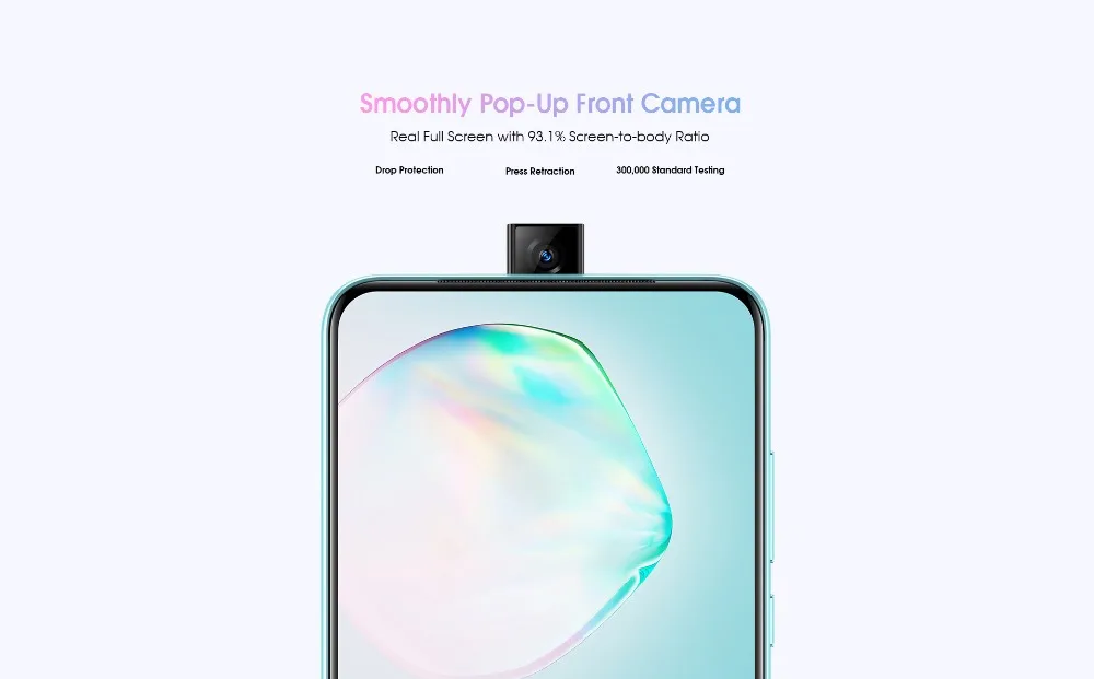 Elephone PX 6,5" FHD+ полноэкранная всплывающая камера 16 МП 3300 мАч глобальный мобильный телефон Android 9,0 MT6763 type C смартфон