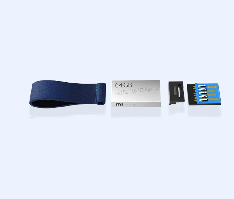 Xiaomi Mijia U диск 64 Гб USB 3,0 Высокоскоростная передача металлический корпус Компактный размер переносной ремешок дизайн