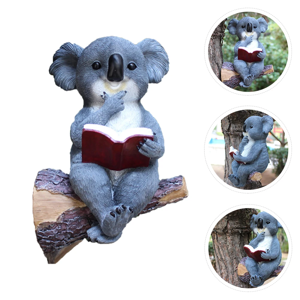 

1pc Koala Shape Lovely Solar Powered Creative Decorative Lamp Garden Lamp Landscape Lamp