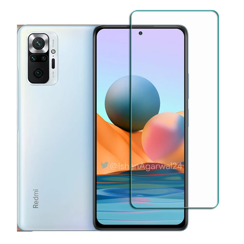 

Защитное закаленное стекло для экрана Xiaomi Redmi Note 10 6,43 дюйма, M2004J7AC, M2007J22C, M2007J17C