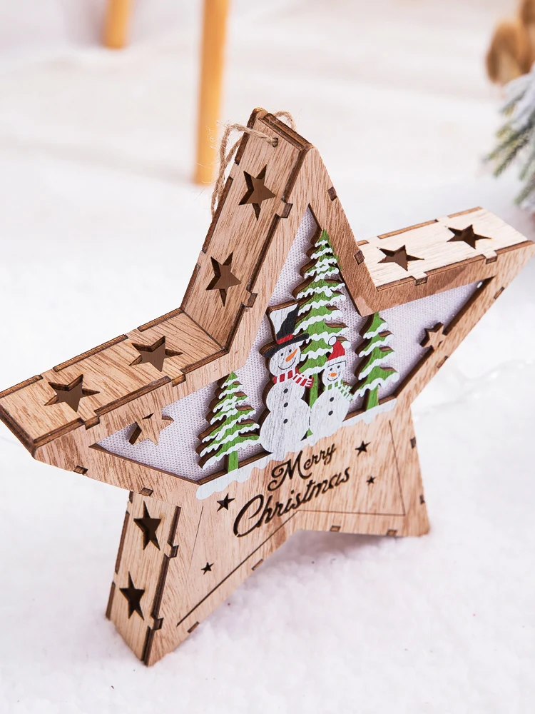 

Snowman Christmas Decorations Craft Outdoor Kids Hangings Christmas Ornaments Present Decorazioni Natalizie Home Decor EA6SDG