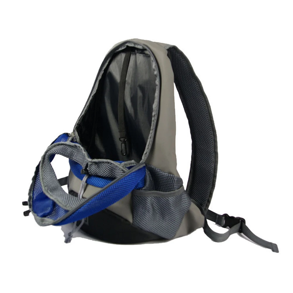 Воздухопроницаемая сетчатая Сумка-переноска для собак и кошек открытая передняя