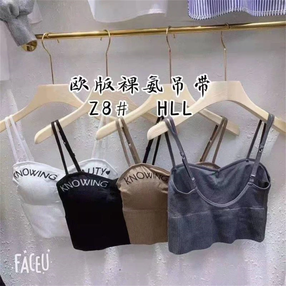 

Innerwear Bottoming Vest Summer Small Sling Women's Design Sense top women tops streetwear New Promotion Best