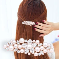 all match pearl barrette sweet and romantic womens fashion barrette hair accessories