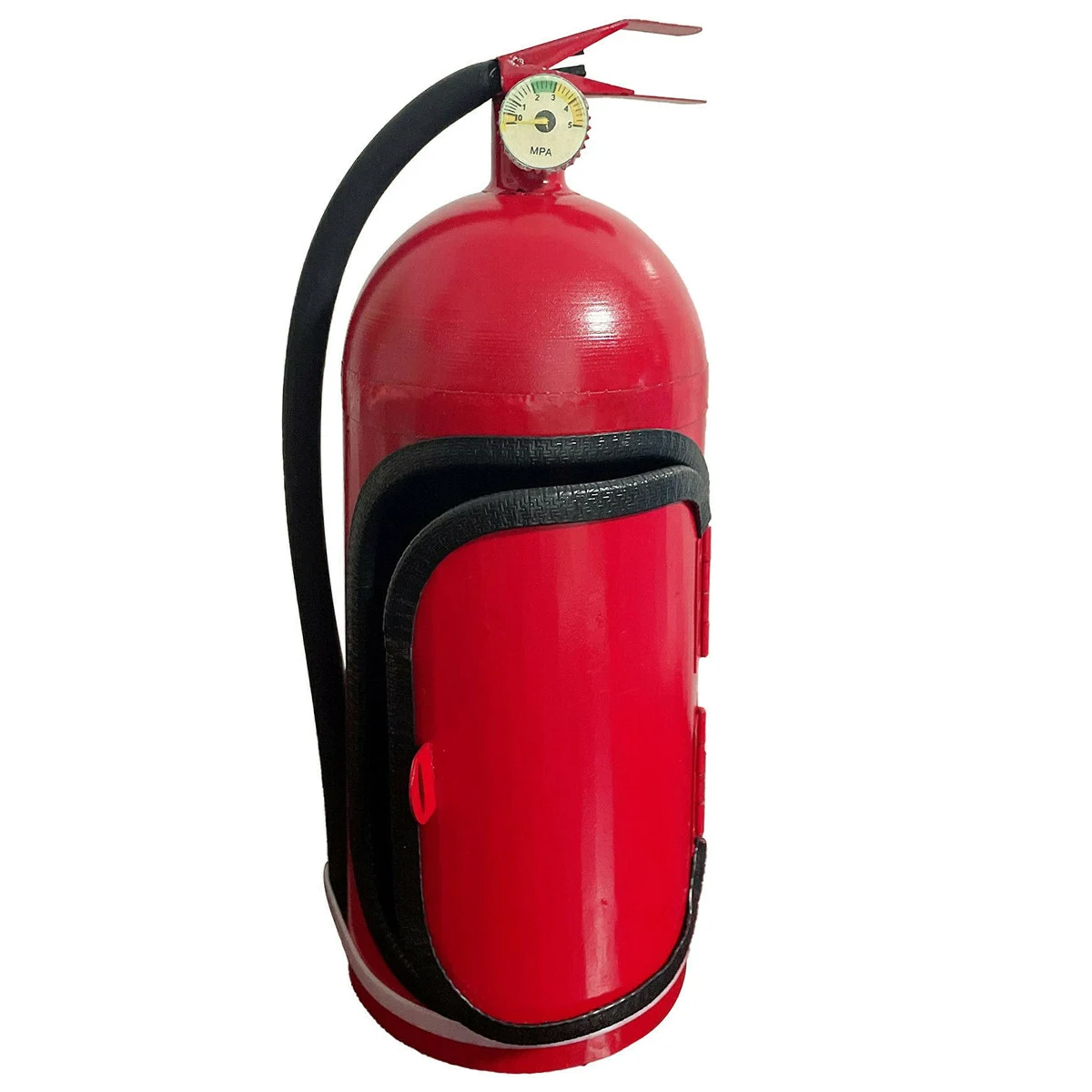 

Mini Metal Fire Extinguisher Bar 33x12x12cm Wine Storage Box Creative Fire Extinguisher Shape Bar Cabinet Decor Gift for Firemen