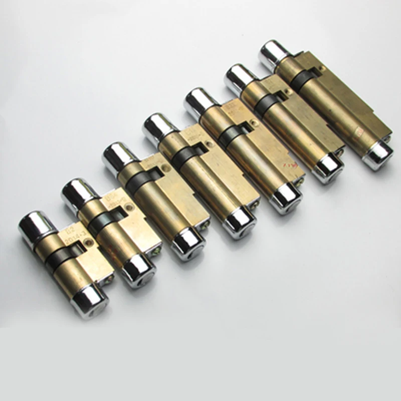 Дверь цилиндрического типа 11 Противоугонный вход латунный дверной замок