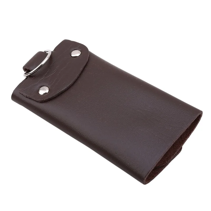 

New Keychain Organizer PU Leather Buckle Key Wallet Car Keychain Female Men Key Case Fashion Gift