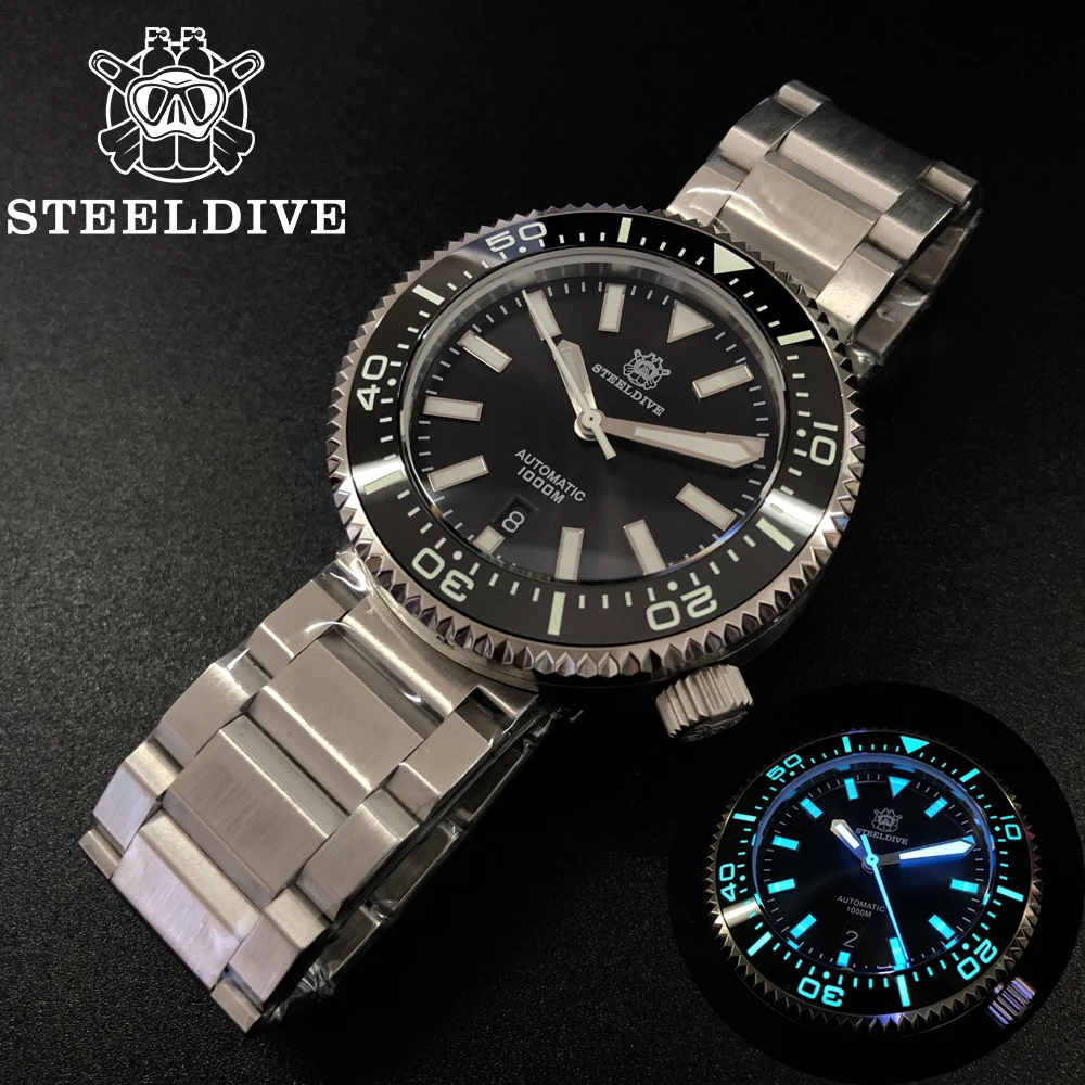 1000 м дайвер часы мужские NH35 Япония тунец SKX007 автоматические 316L Нержавеющая Сталь