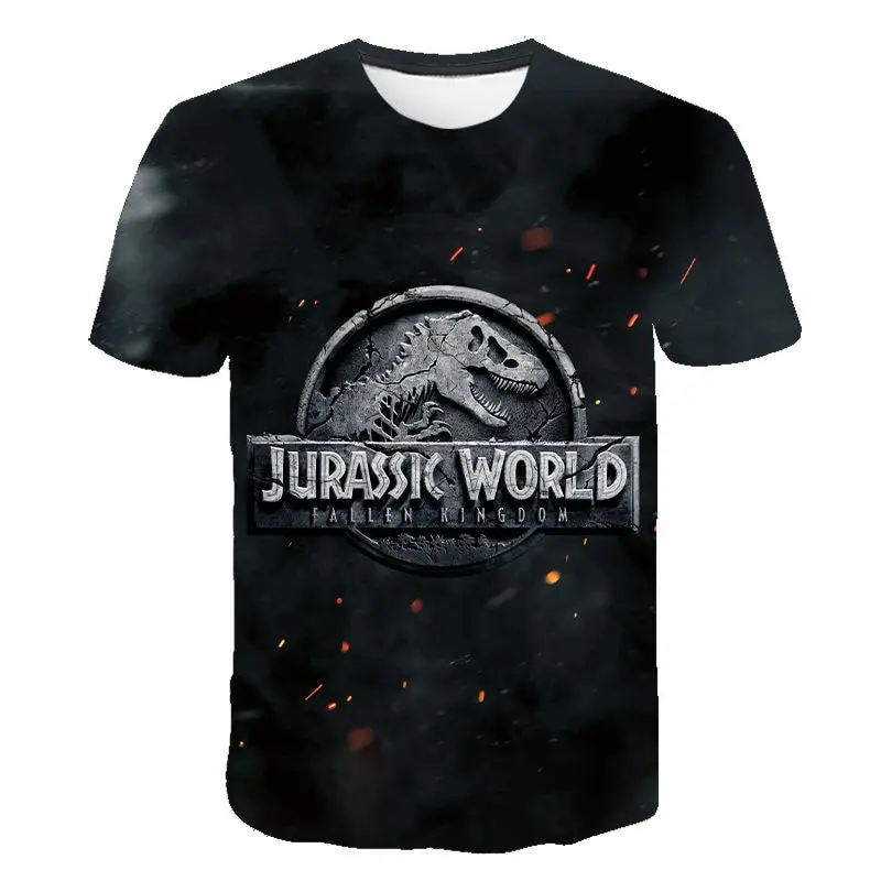 

New Jurassic Park 3D Print T-shirt Jurassic World Dinosaur Men Women Fashion T Shirt Kids Children Tshirt Tops Boy Girl Clothing