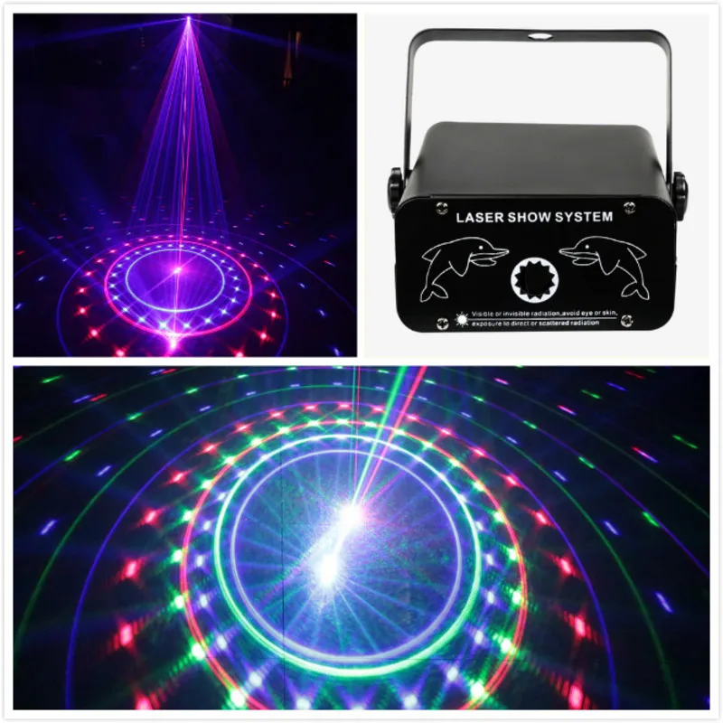 10 Вт RGB лазерный Звездный душ проектор Дискотека Lazer светильник система шоу цвета