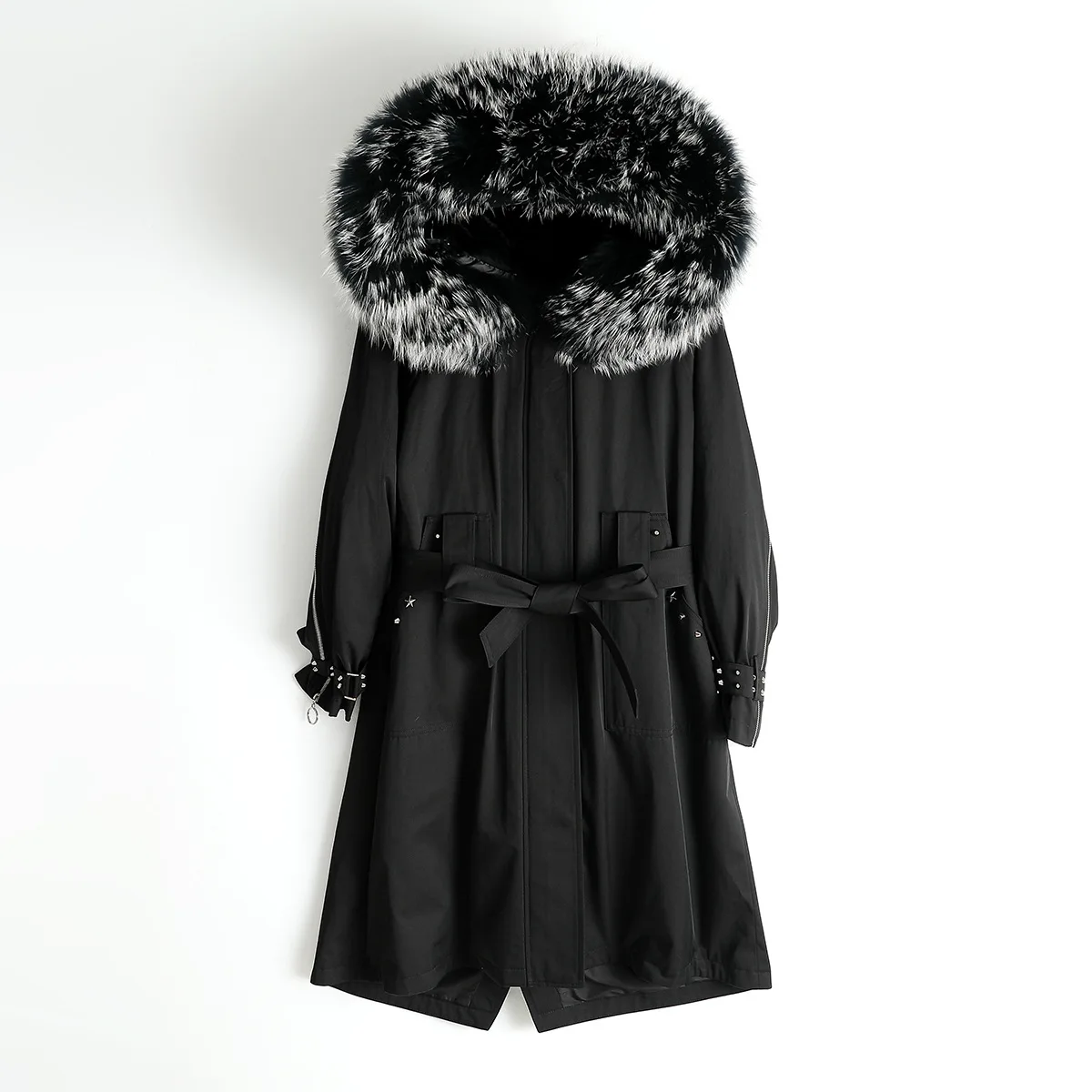 

2020 LZB white fur coat fur jacket women fur coat women fur coats for women pink winter coat