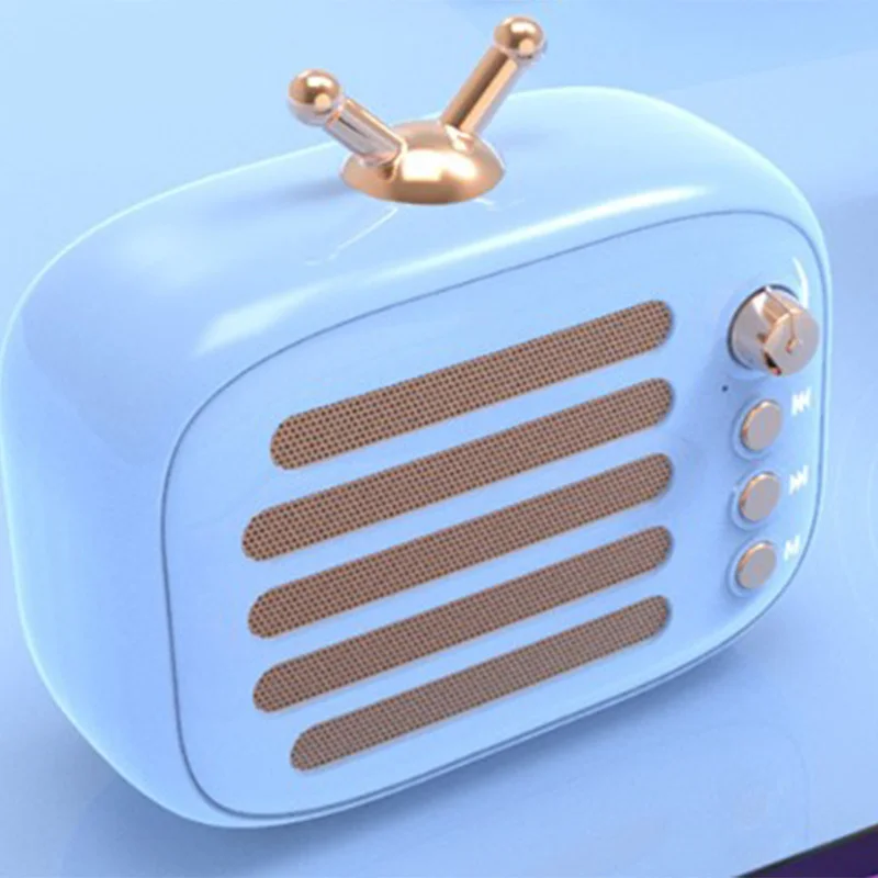 Беспроводная стереосистема портативный винтажный Bluetooth динамик со встроенным