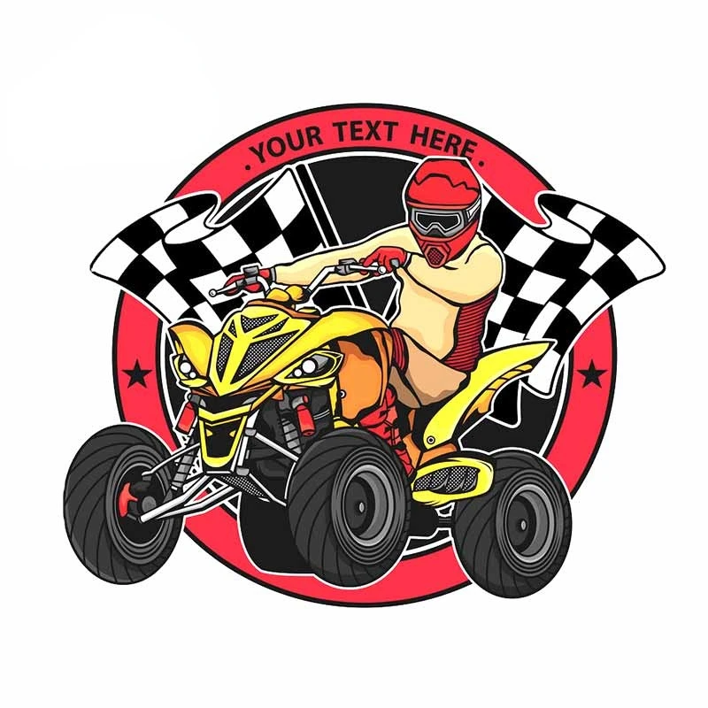 

for Atv Off Road Logo Camper Truck Decal Fashion Occlusion Scratch DIY Body for Car Scratch-proof Sticker 15cm*14cm