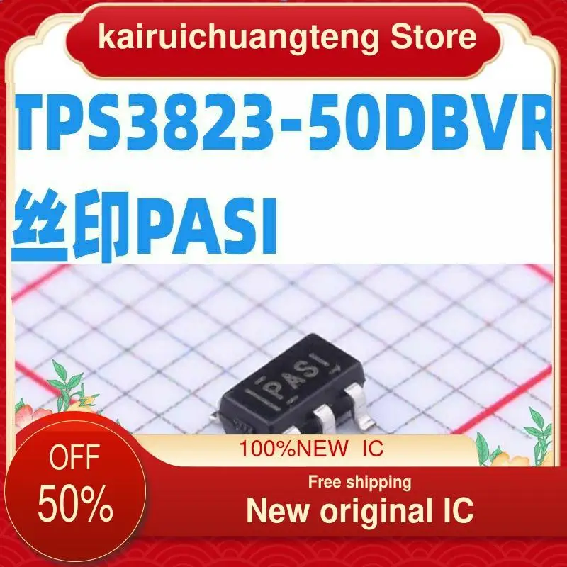 

(1 шт.) Φ PASI TPS3823-50DBVR New original IC