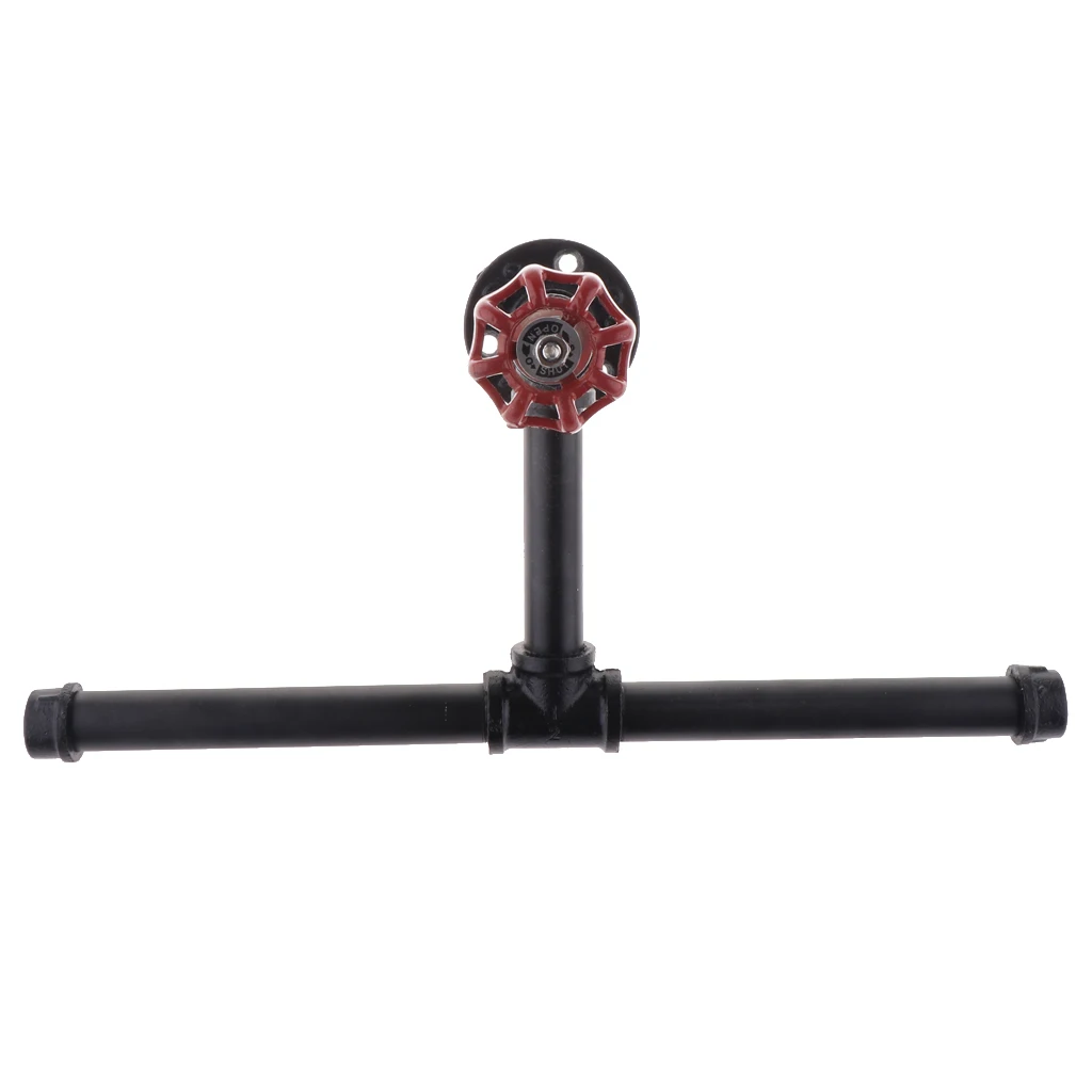 Держатель рулона туалетной бумаги рустикальная промышленная железная трубка