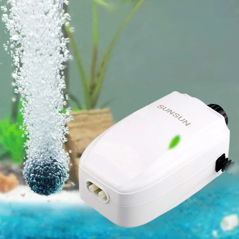 

Sunsun 1W 2.5W 4W Silent Air Pump for Water Bottle, Aquarium, Air Compressor, Oxygen Pump, Water Bottle Accessories