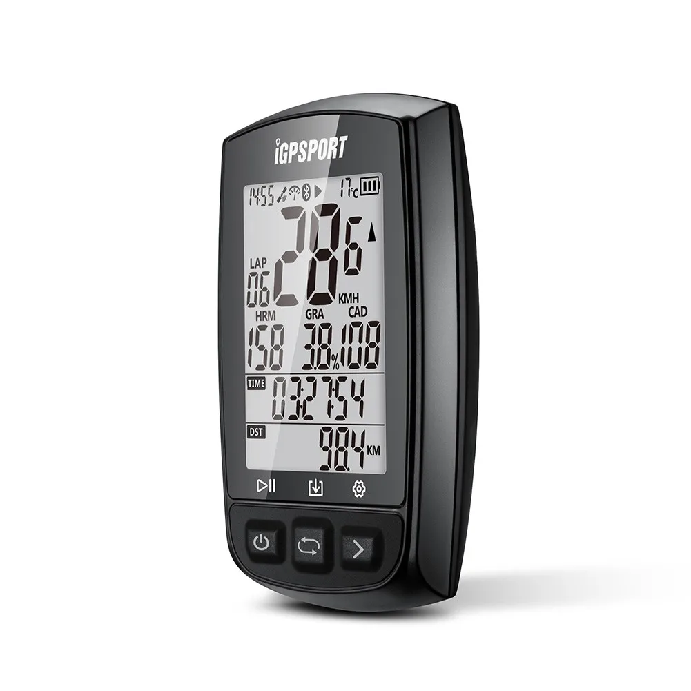 

IGPSPORT GPS Bicycle Computer Big Screen 2.2\" W/ ANT+Function IGS50S Wireless Cycle Real-time Performance Data Information
