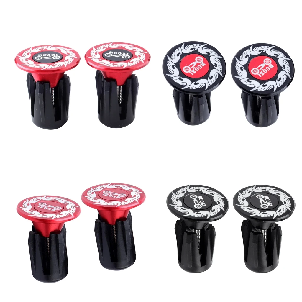 1 пара велосипед конец Вилки дорожный руль велосипеда Кепки ручки пробки|Упоры