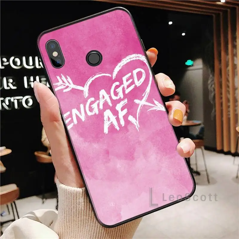 

Quotes Bride To Be Phone Case For Xiaomi Redmi note 4 4X 8T 9 9s 10 K20 K30 cc9 9t pro lite max