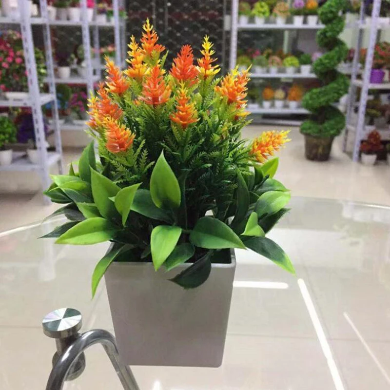 1 шт искусственное Горшечное растение дерево в горшке сад домашние тапочки для