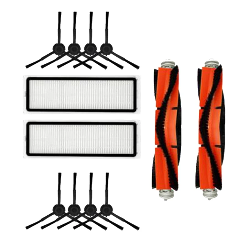 

12Pcs for Dearme L10Plus Robotic Vacuum Cleaner Replacement Parts Main Side Brush Hepa Filter for Household