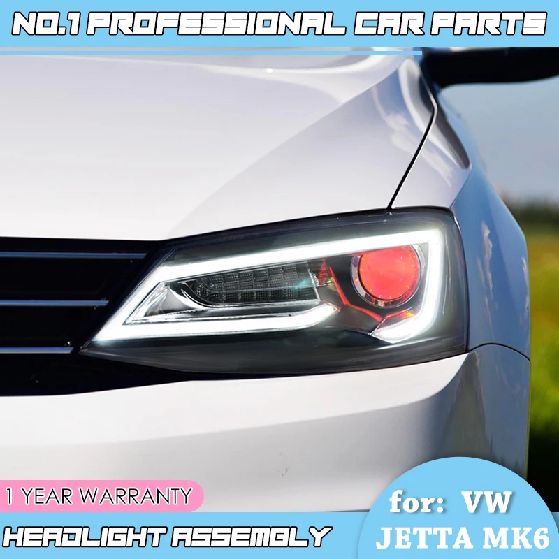 Автомобильные аксессуары для VW JETTA MK6 2012-2017 светодиодные фары головного света бар