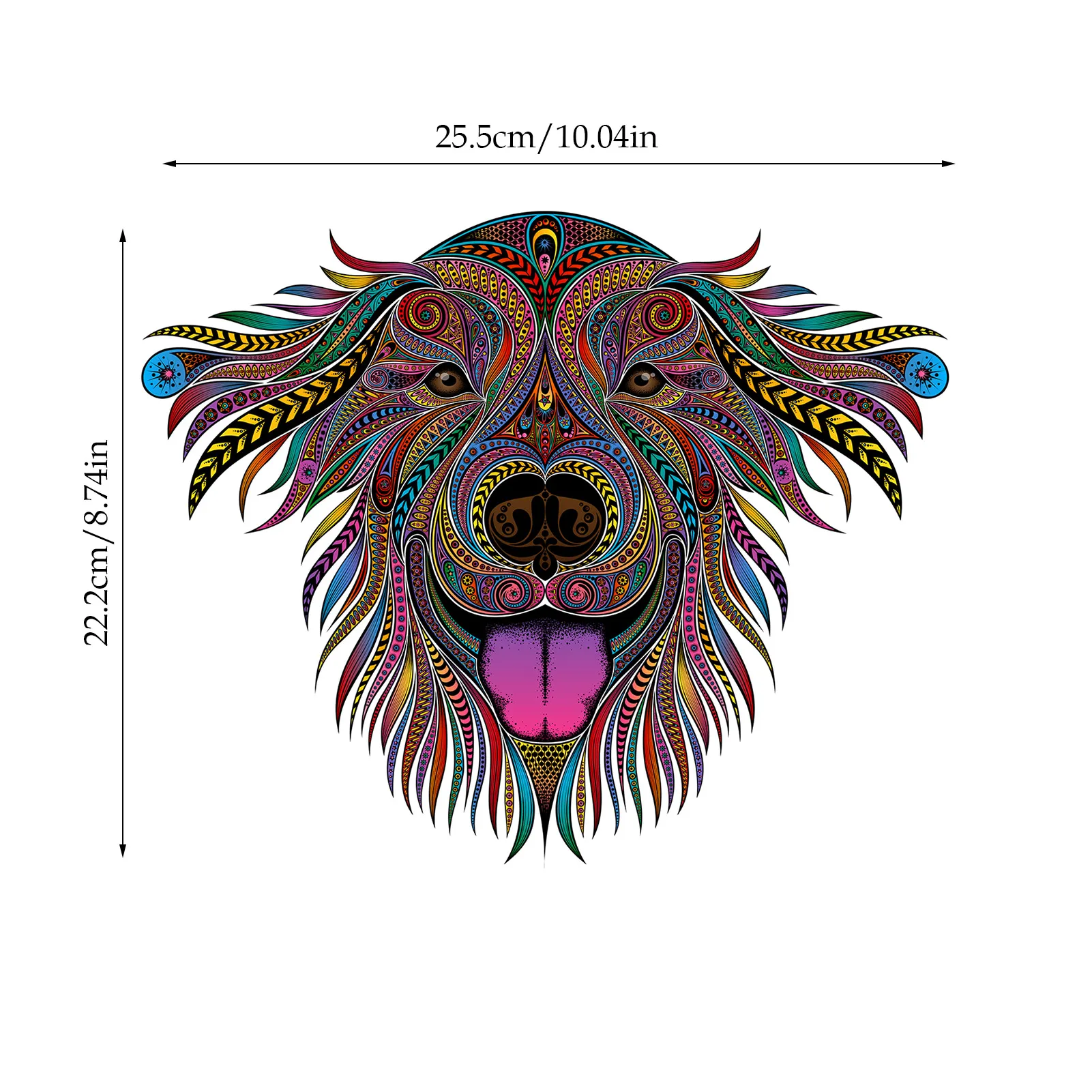 

Unique Wooden Animal Jigsaw Puzzles Mysterious Cute Puppy Puzzle For Adults Kids Educational Puzzle Interactive Games original