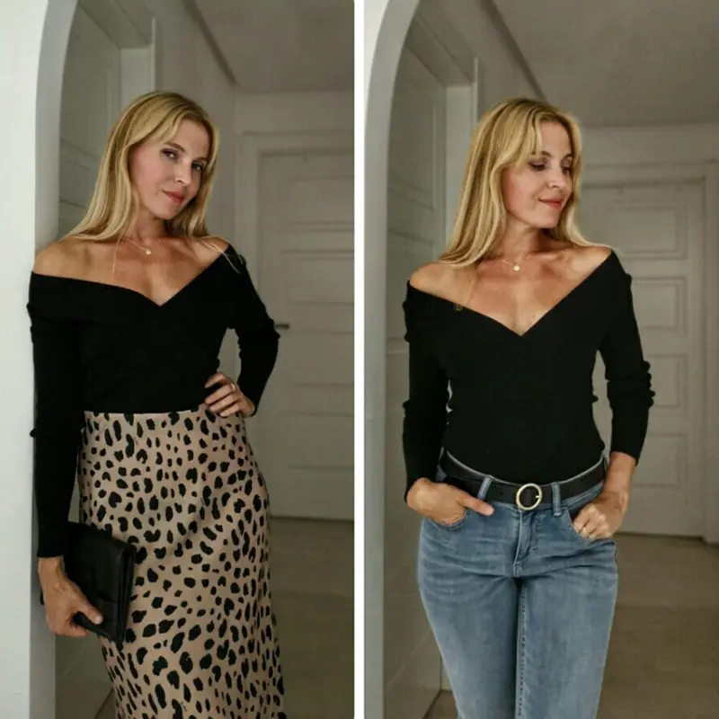 BYGOUBY Sexy V Neck Wrap Women Pullover Sweaters Autumn Winter Long Sleeve Soft Casual Jumper Ribbed Knitted Pull Top Femme | Женская
