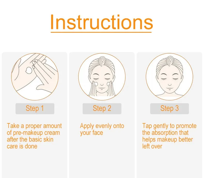 LANBENA праймер для лица основа макияжа эссенция Сыворотка гиалуроновая кислота VC 24K