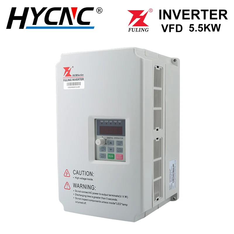 

CNC Spindle Speed Control 5.5kw Fuling Inverter 0-1000Hz Spindle Motor Speed Control VFD Variable Frequency Drive 3-Phase Output