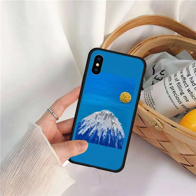 

Creative three-dimensional oil painting Phone Case for iPhone 11 12 pro XS MAX 8 7 6 6S Plus X 5S SE 2020 XR