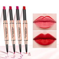 lip liner lapiz labiales mate lipstick matte 24 hours waterproof manganello crayon rouge a l%c3%a8vre mat pinta labios batons corean