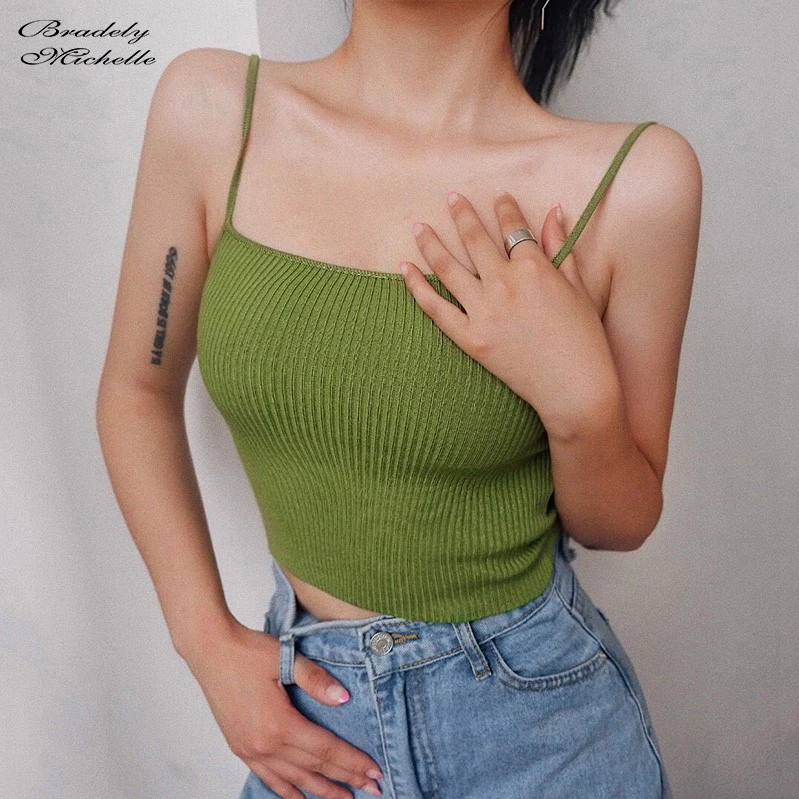 Пикантная Женская трикотажная кофта из 2019 хлопка без рукавов облегающие