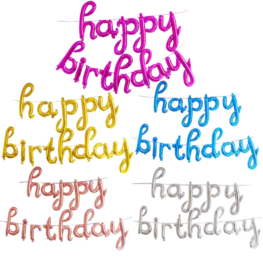 18-дюймовые буквы детское украшение для вечеринки в честь Дня Рождения | Дом и сад