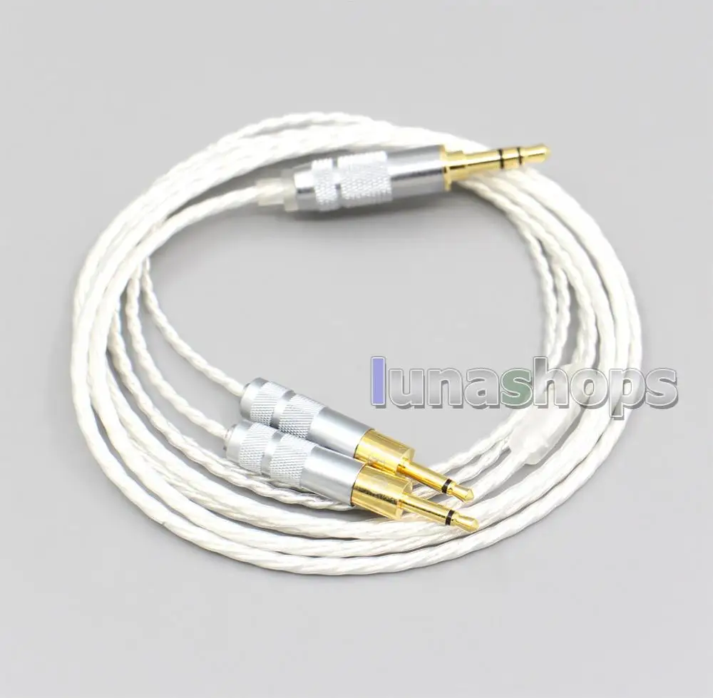 3 5 мм XLR 4 2 Hi Res посеребренный 7N OCC кабель для наушников Sennheiser HD700 наушники