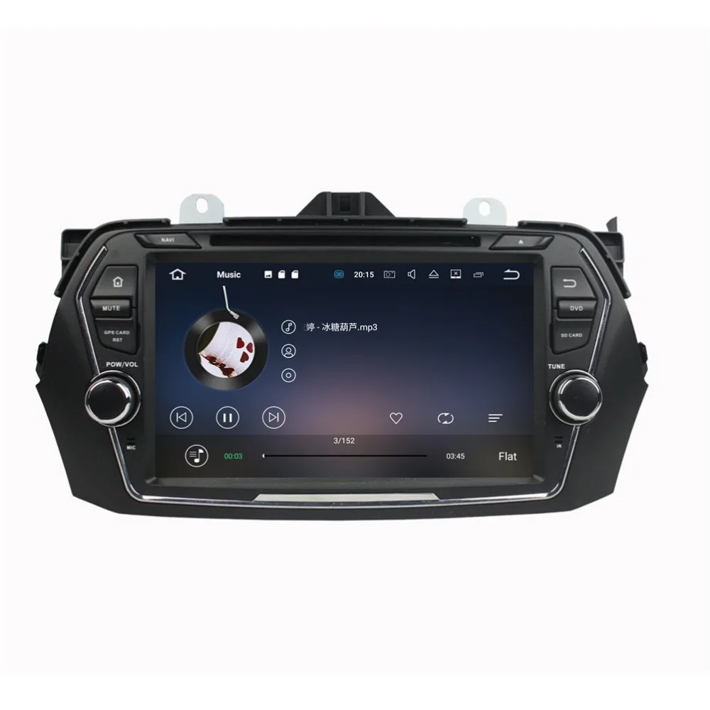 8 ядер дюймов Android 9 0 автомобильный Радио dvd-плеер GPS для SUZUKI CIAZ 2015 2016 2017 навигация gps
